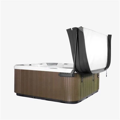 Aluminium Spa Cover Lifter: Yooj yim ntsia hlau ntsia, Ib leeg-Tus Neeg Ua Haujlwm & Chaw-Txuag Tsim
