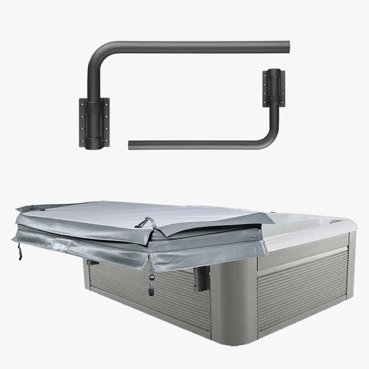 Universal Tub Protector Lifter: Adjustable Aluminium Ncej, cuab yeej -Dawb teeb